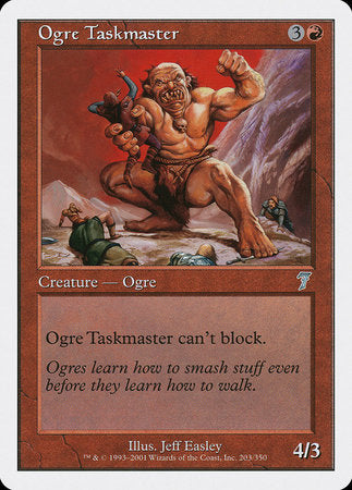 Ogre Taskmaster [Seventh Edition] | Eastridge Sports Cards & Games