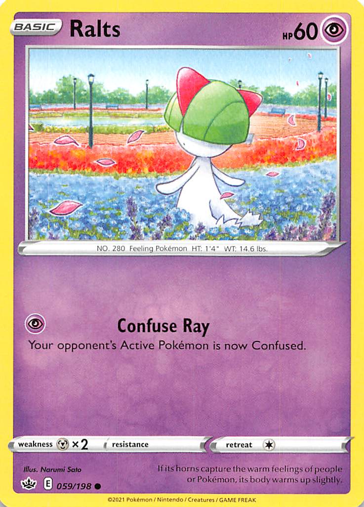 Ralts (059/198) [Sword & Shield: Chilling Reign] | Eastridge Sports Cards & Games