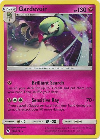 Gardevoir (141/214) (Cosmos Holo) [Sun & Moon: Lost Thunder] | Eastridge Sports Cards & Games