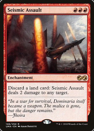 Seismic Assault [Ultimate Masters] | Eastridge Sports Cards & Games