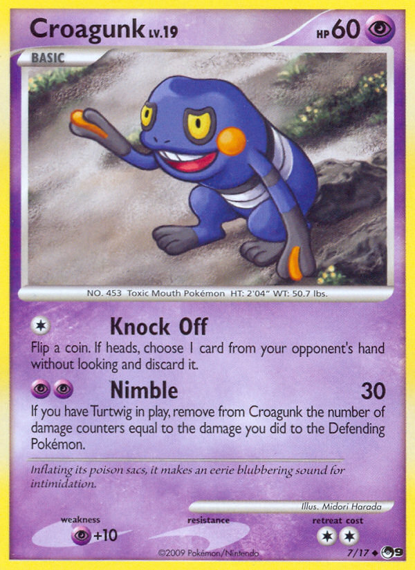 Croagunk (7/17) [POP Series 9] | Eastridge Sports Cards & Games