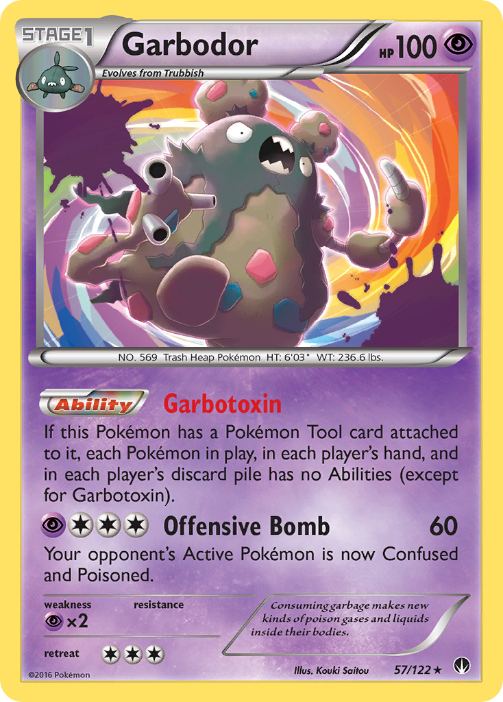 Garbodor (57/122) [XY: BREAKpoint] | Eastridge Sports Cards & Games