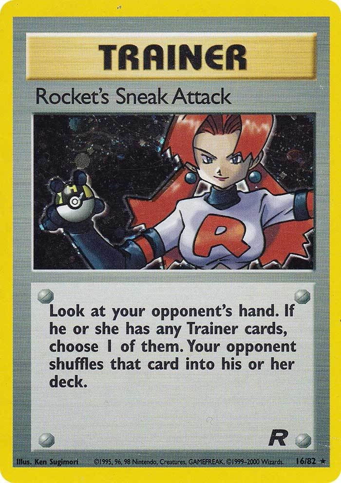 Rocket's Sneak Attack (16/82) [Team Rocket Unlimited] | Eastridge Sports Cards & Games