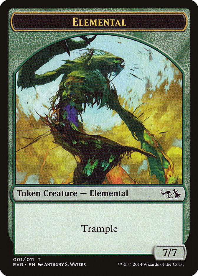 Elemental Token (Elves vs. Goblins) [Duel Decks Anthology Tokens] | Eastridge Sports Cards & Games