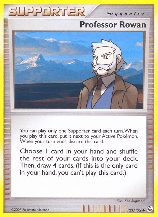 Professor Rowan (123/132) [Diamond & Pearl: Secret Wonders] | Eastridge Sports Cards & Games