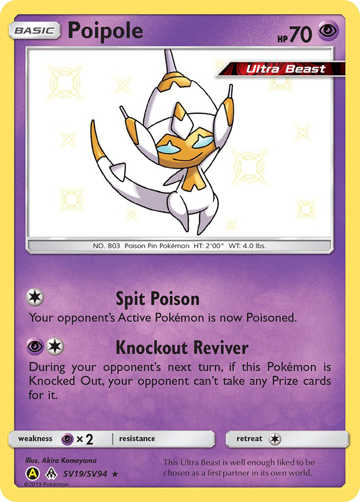 Poipole (SV19/SV94) [Sun & Moon: Hidden Fates - Shiny Vault] | Eastridge Sports Cards & Games