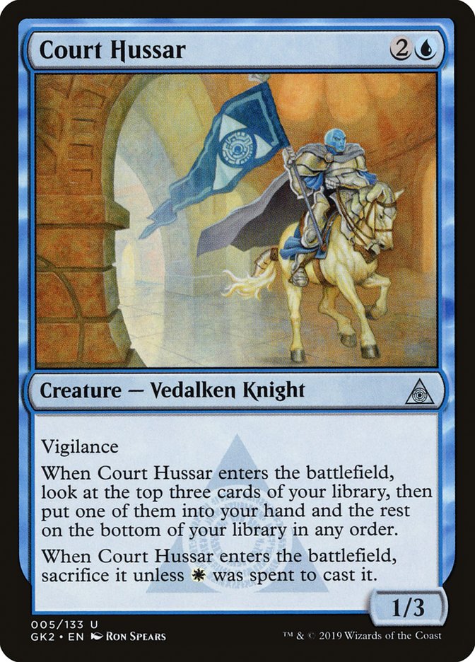 Court Hussar [Ravnica Allegiance Guild Kit] | Eastridge Sports Cards & Games