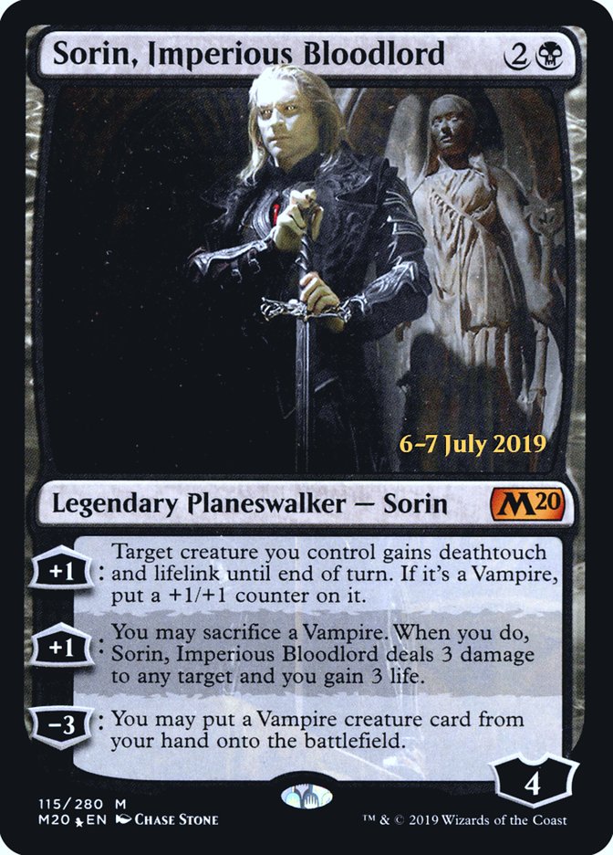 Sorin, Imperious Bloodlord  [Core Set 2020 Prerelease Promos] | Eastridge Sports Cards & Games