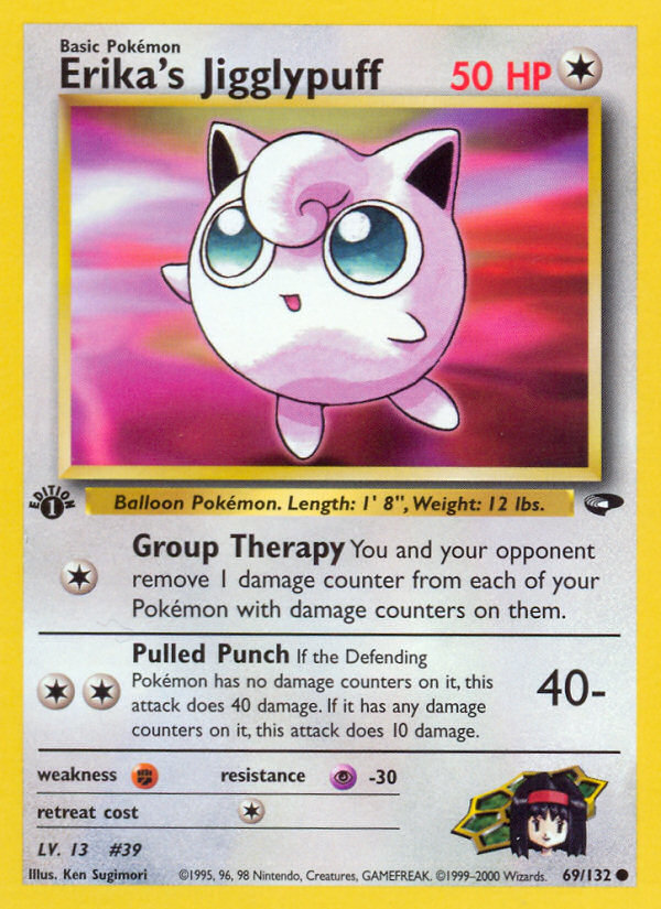 Erika's Jigglypuff (69/132) [Gym Challenge 1st Edition] | Eastridge Sports Cards & Games