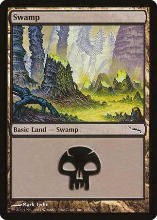 Swamp (295) [Mirrodin] | Eastridge Sports Cards & Games