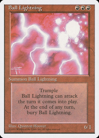 Ball Lightning [Fourth Edition] | Eastridge Sports Cards & Games