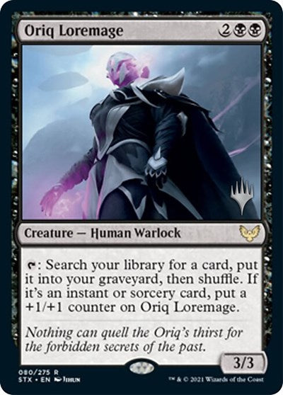 Oriq Loremage  (Promo Pack) [Strixhaven: School of Mages Promos] | Eastridge Sports Cards & Games