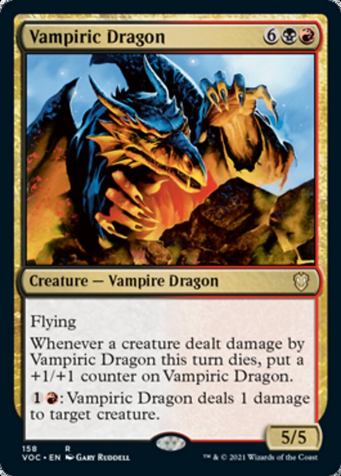 Vampiric Dragon [Innistrad: Crimson Vow Commander] | Eastridge Sports Cards & Games