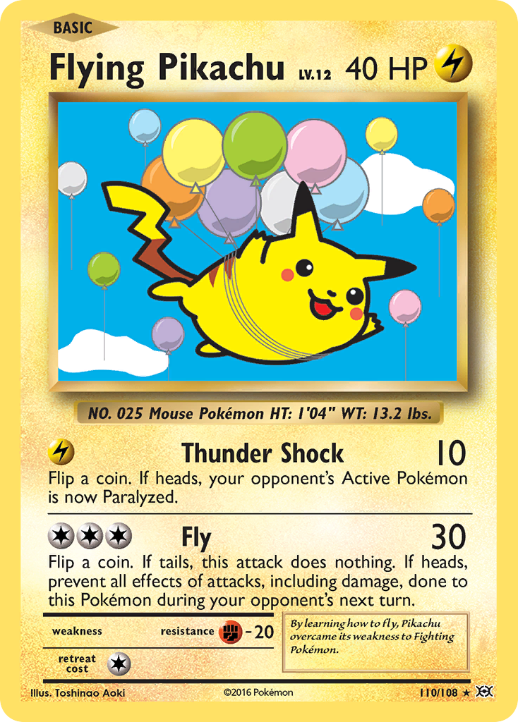 Flying Pikachu (110/108) [XY: Evolutions] | Eastridge Sports Cards & Games