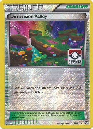 Dimension Valley (93/119) (League Promo) [XY: Phantom Forces] | Eastridge Sports Cards & Games