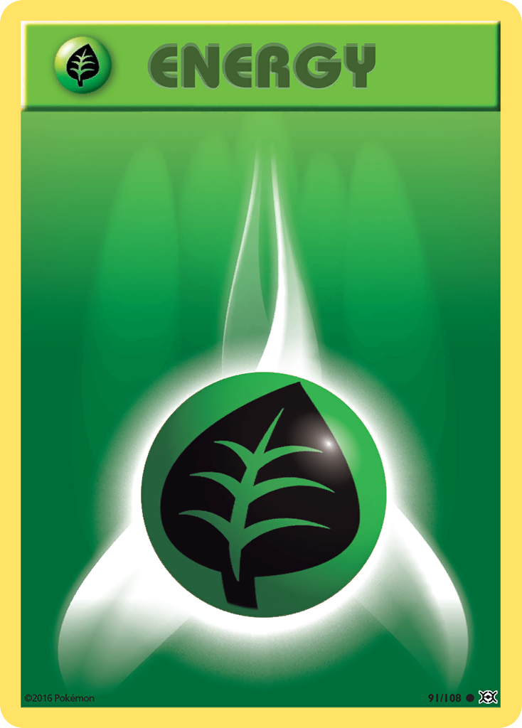 Grass Energy (91/108) [XY: Evolutions] | Eastridge Sports Cards & Games