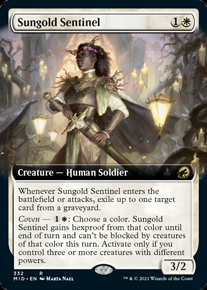 Sungold Sentinel (Extended) [Innistrad: Midnight Hunt] | Eastridge Sports Cards & Games