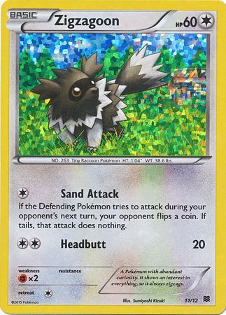 Zigzagoon (11/12) [McDonald's Promos: 2015 Collection] | Eastridge Sports Cards & Games