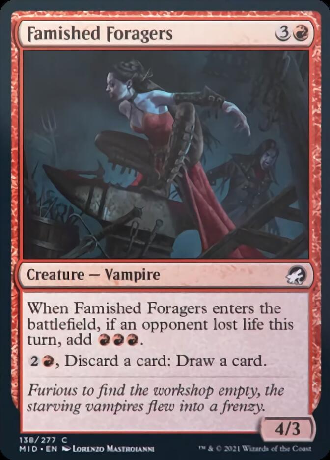 Famished Foragers [Innistrad: Midnight Hunt] | Eastridge Sports Cards & Games