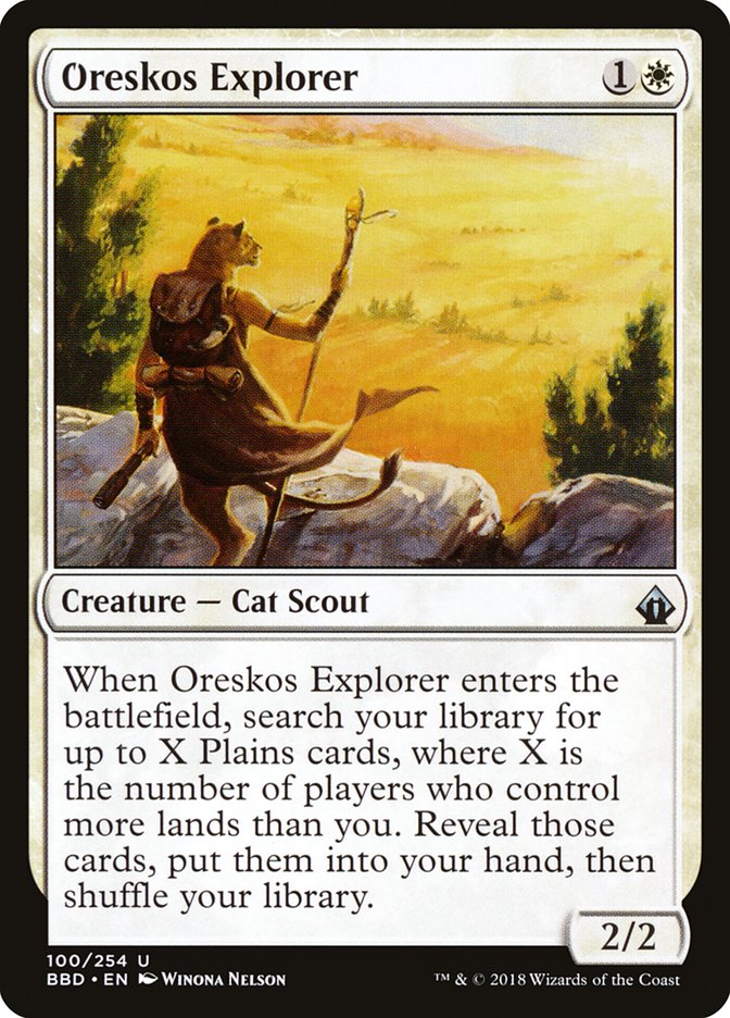 Oreskos Explorer [Battlebond] | Eastridge Sports Cards & Games