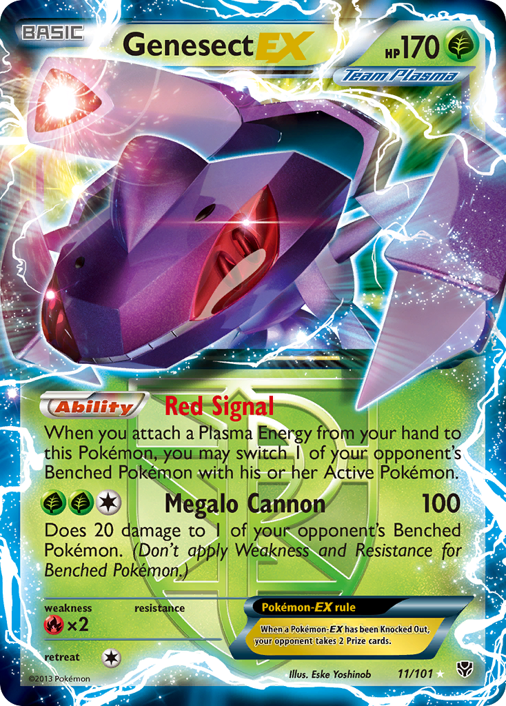 Genesect EX (11/101) [Black & White: Plasma Blast] | Eastridge Sports Cards & Games