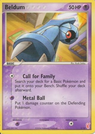 Beldum (1/12) [EX: Trainer Kit 2 - Plusle] | Eastridge Sports Cards & Games