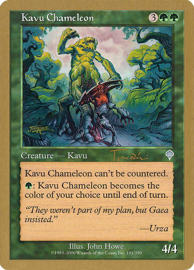 Kavu Chameleon (Jan Tomcani) [World Championship Decks 2001] | Eastridge Sports Cards & Games