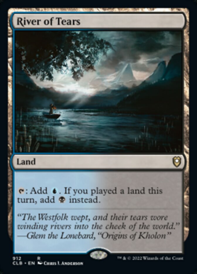 River of Tears [Commander Legends: Battle for Baldur's Gate] | Eastridge Sports Cards & Games