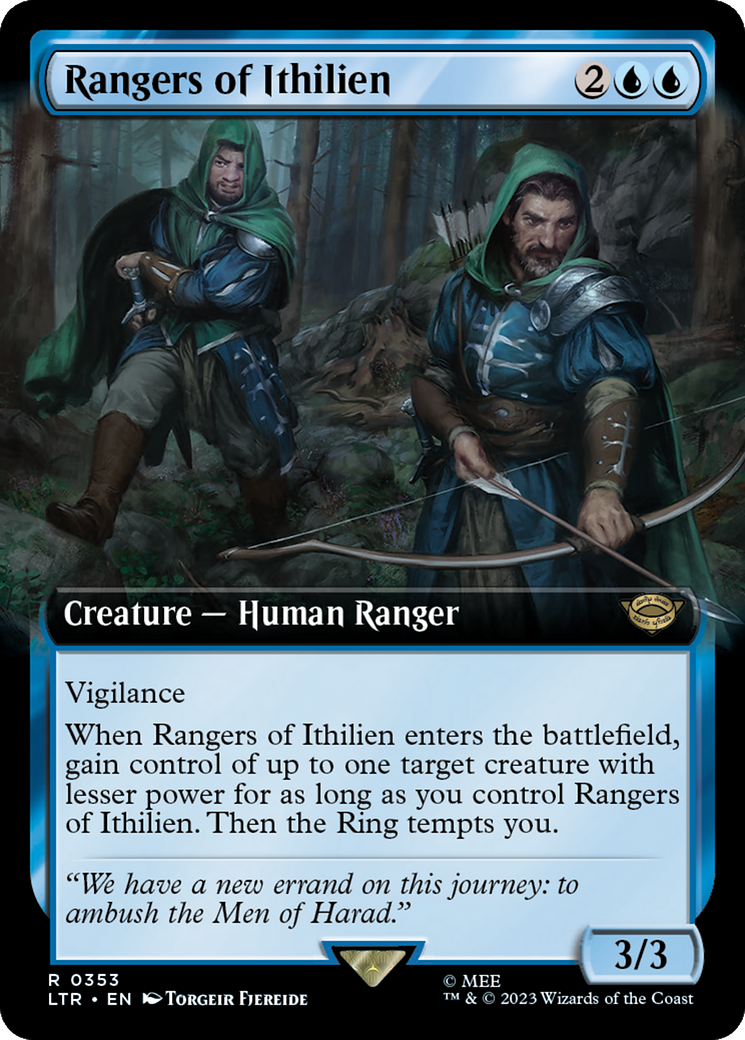 Rangers of Ithilien (Extended Art) [The Lord of the Rings: Tales of Middle-Earth] | Eastridge Sports Cards & Games