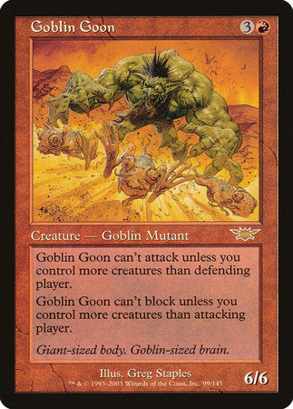 Goblin Goon [Legions] | Eastridge Sports Cards & Games