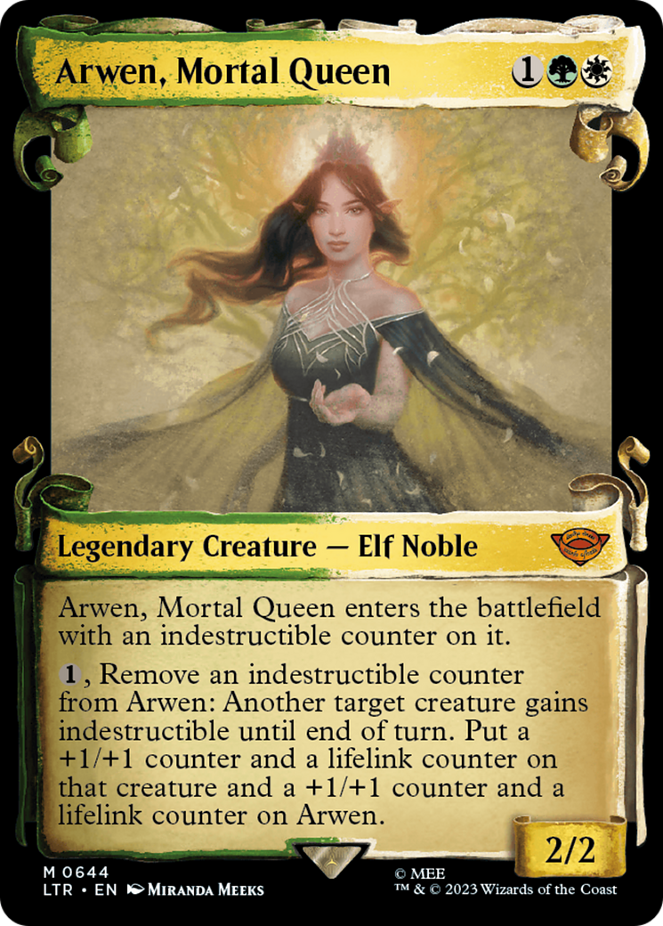 Arwen, Mortal Queen [The Lord of the Rings: Tales of Middle-Earth Showcase Scrolls] | Eastridge Sports Cards & Games