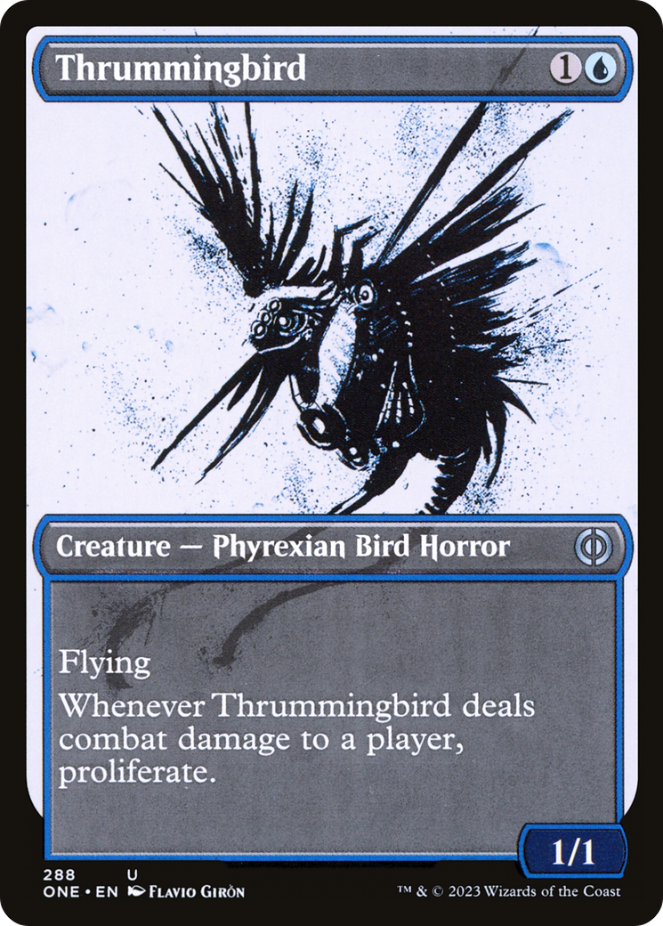 Thrummingbird (Showcase Ichor) [Phyrexia: All Will Be One] | Eastridge Sports Cards & Games