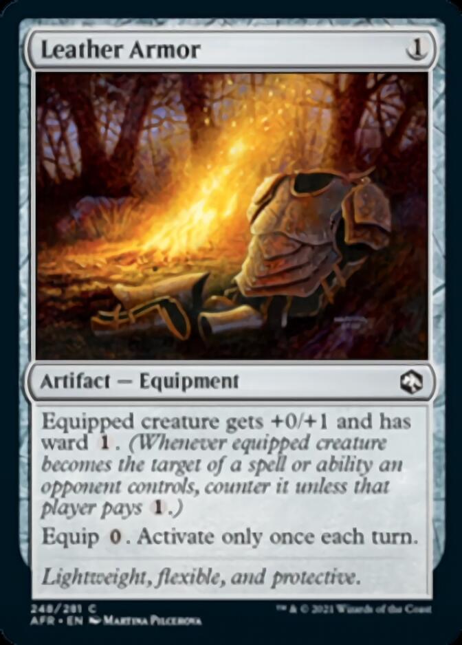 Leather Armor [Dungeons & Dragons: Adventures in the Forgotten Realms] | Eastridge Sports Cards & Games