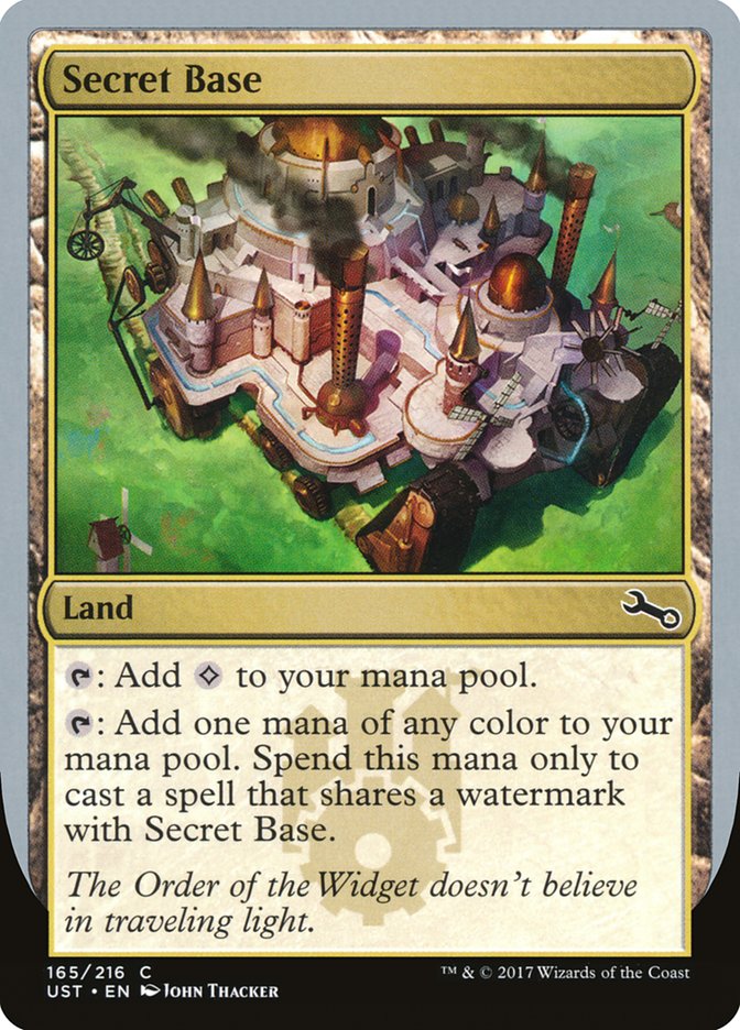 Secret Base (Artist: John Thacker) [Unstable] | Eastridge Sports Cards & Games