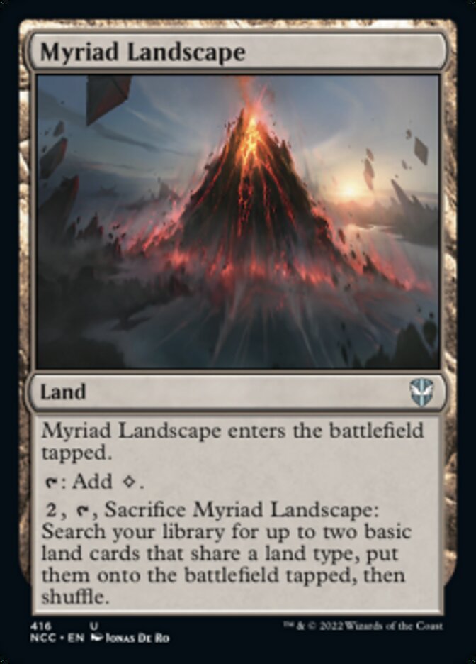 Myriad Landscape [Streets of New Capenna Commander] | Eastridge Sports Cards & Games