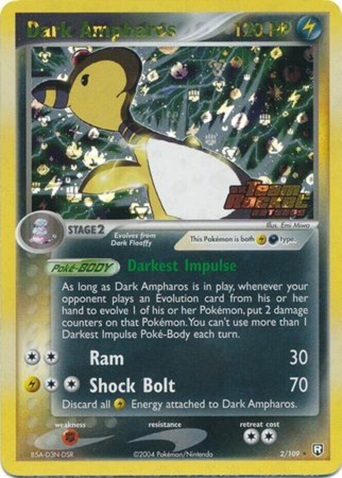 Dark Ampharos (2/109) (Stamped) [EX: Team Rocket Returns] | Eastridge Sports Cards & Games