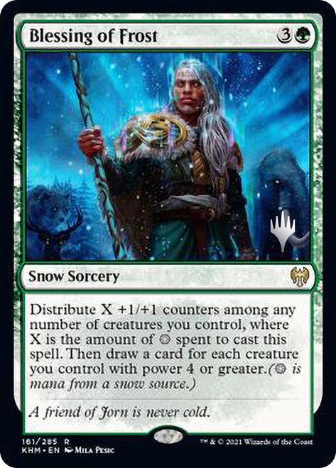 Blessing of Frost [Kaldheim Promo Pack] | Eastridge Sports Cards & Games