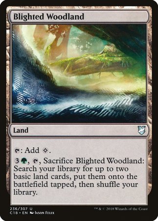 Blighted Woodland [Commander 2018] | Eastridge Sports Cards & Games