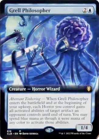 Grell Philosopher (Extended Art) [Commander Legends: Battle for Baldur's Gate] | Eastridge Sports Cards & Games