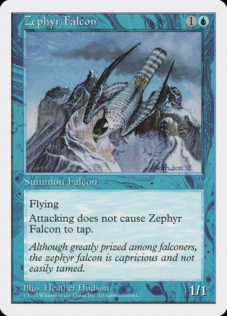 Zephyr Falcon [Fifth Edition] | Eastridge Sports Cards & Games