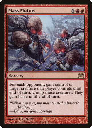 Mass Mutiny [Planechase 2012] | Eastridge Sports Cards & Games