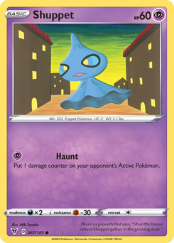 Shuppet (067/185) [Sword & Shield: Vivid Voltage] | Eastridge Sports Cards & Games