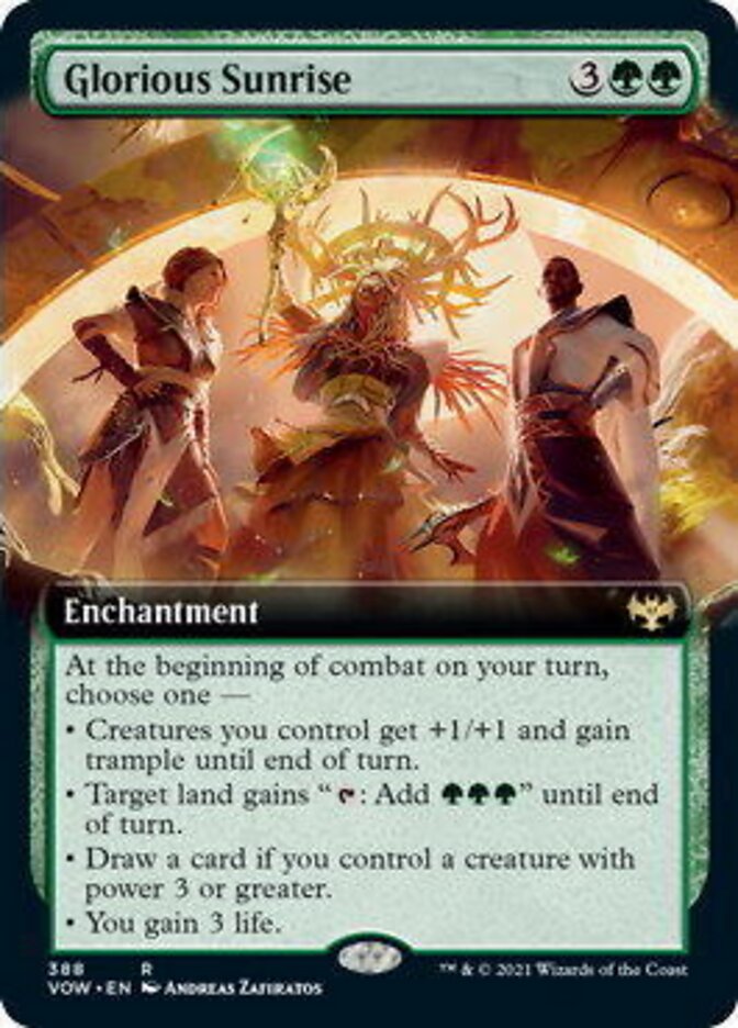 Glorious Sunrise (Extended) [Innistrad: Crimson Vow] | Eastridge Sports Cards & Games