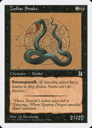 Zodiac Snake [Portal Three Kingdoms] | Eastridge Sports Cards & Games