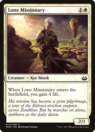 Lone Missionary [Modern Masters 2017] | Eastridge Sports Cards & Games