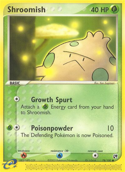 Shroomish (78/100) [EX: Sandstorm] | Eastridge Sports Cards & Games