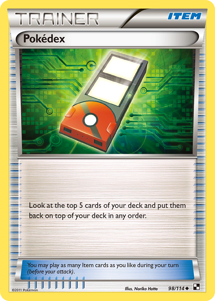 Pokedex (98/114) [Black & White: Base Set] | Eastridge Sports Cards & Games