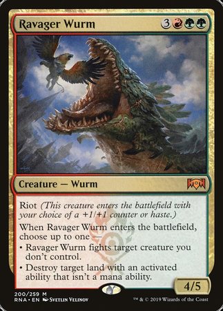 Ravager Wurm [Ravnica Allegiance] | Eastridge Sports Cards & Games