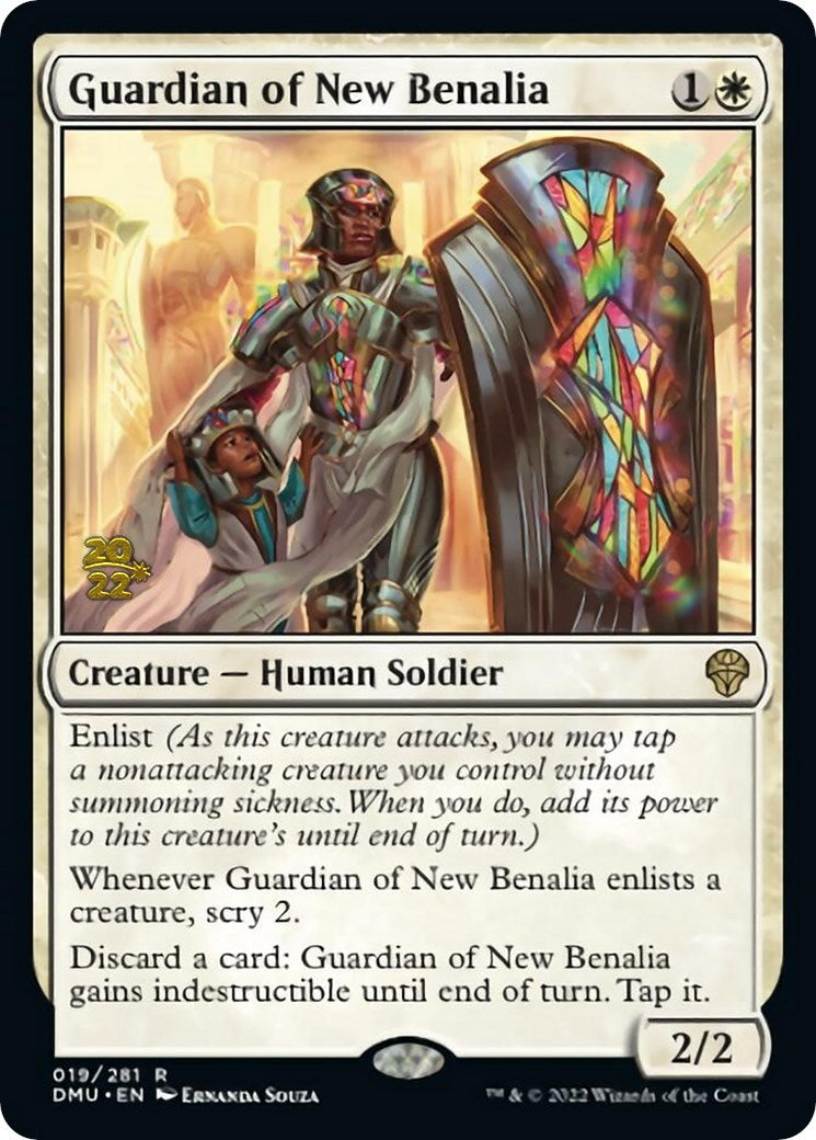 Guardian of New Benalia [Dominaria United Prerelease Promos] | Eastridge Sports Cards & Games