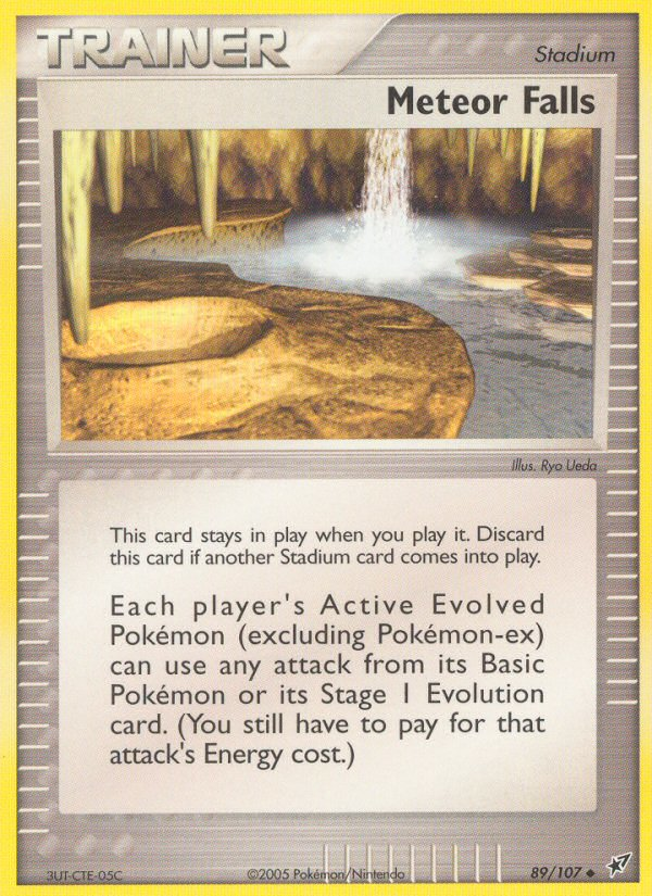 Meteor Falls (89/107) [EX: Deoxys] | Eastridge Sports Cards & Games